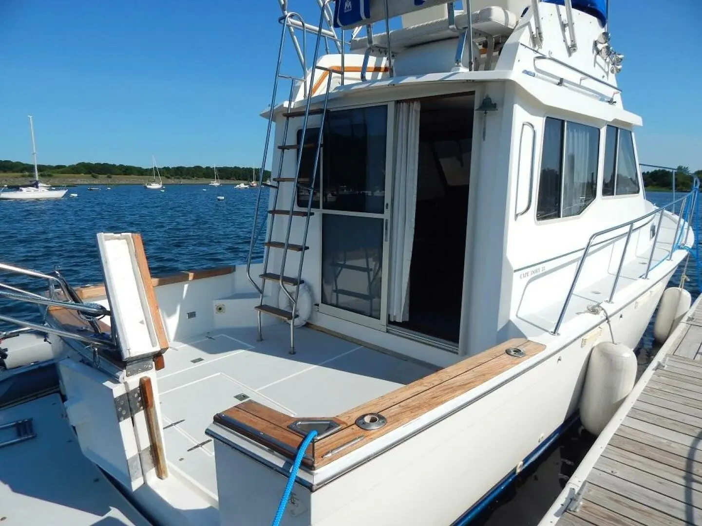 1990 Cape Dory flybridge