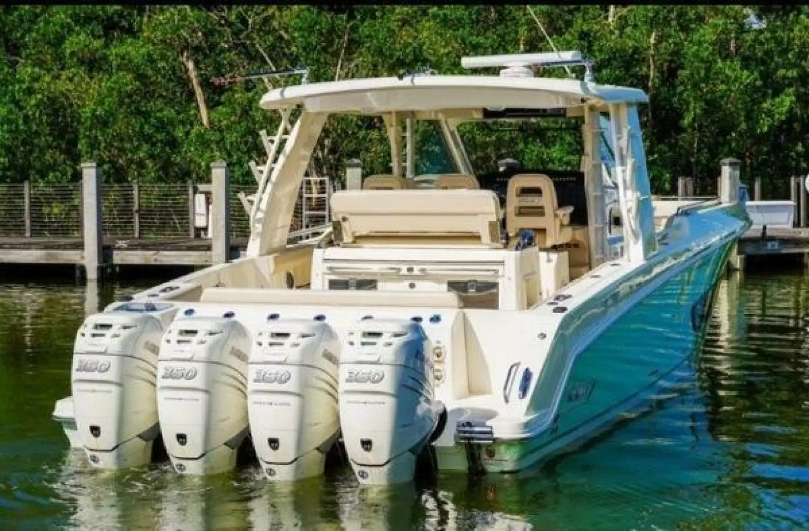 2018 Boston Whaler 420 outrage