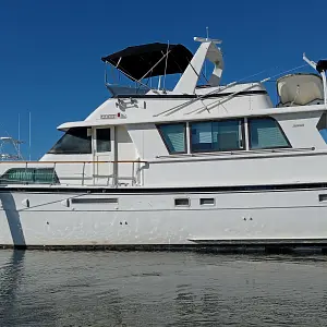 1986 Hatteras 53 Extended Deckhouse Motor Yacht