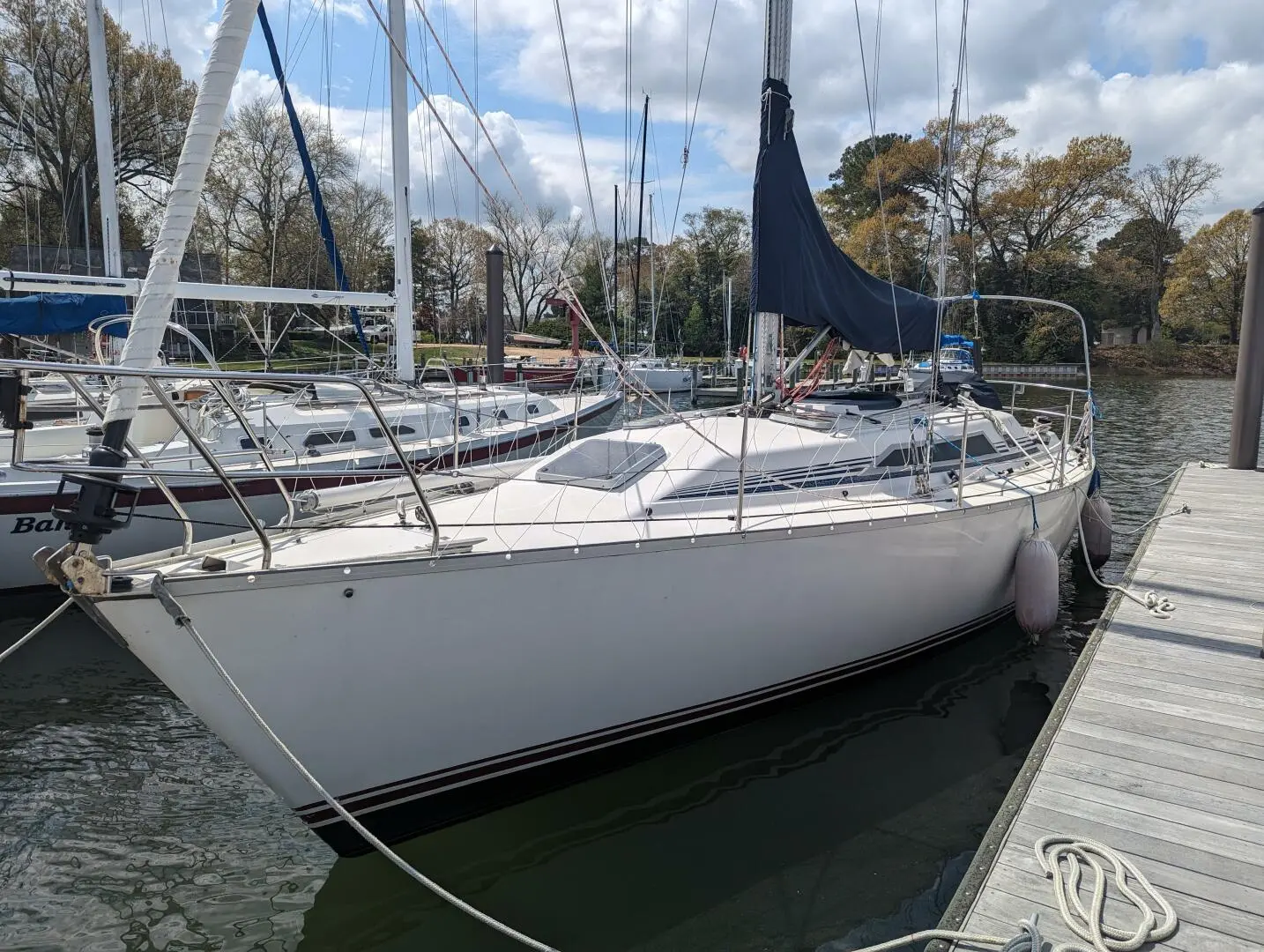 1989 Canadian Sailcraft cs36 merlin