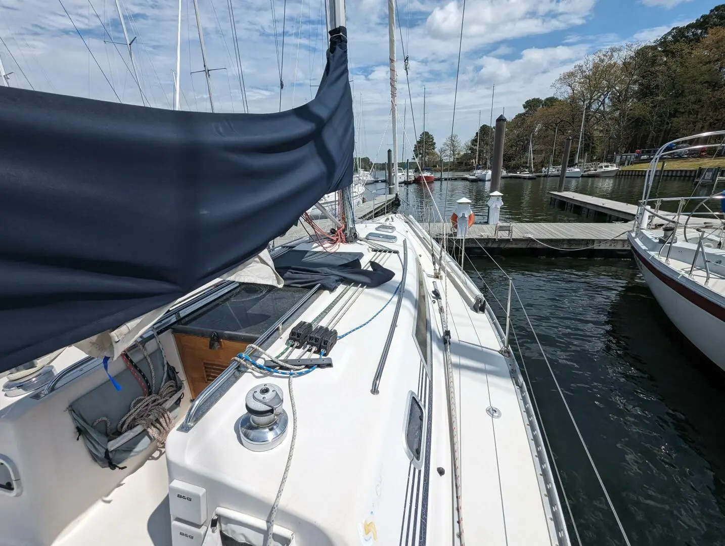 1989 Canadian Sailcraft cs36 merlin