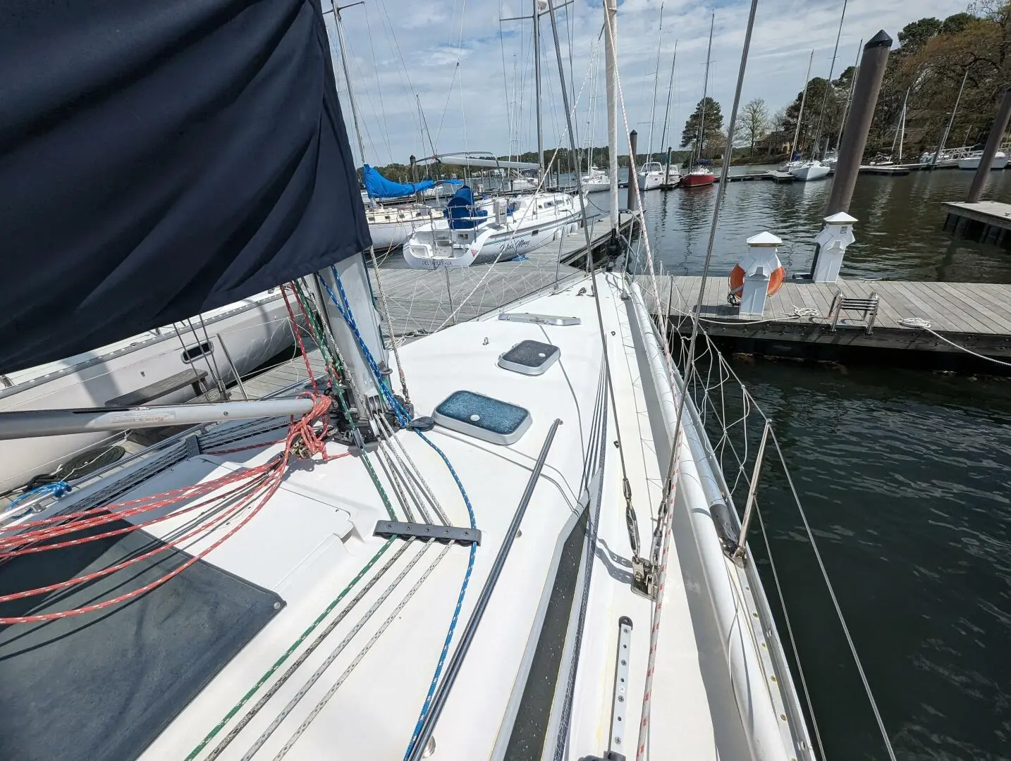 1989 Canadian Sailcraft cs36 merlin