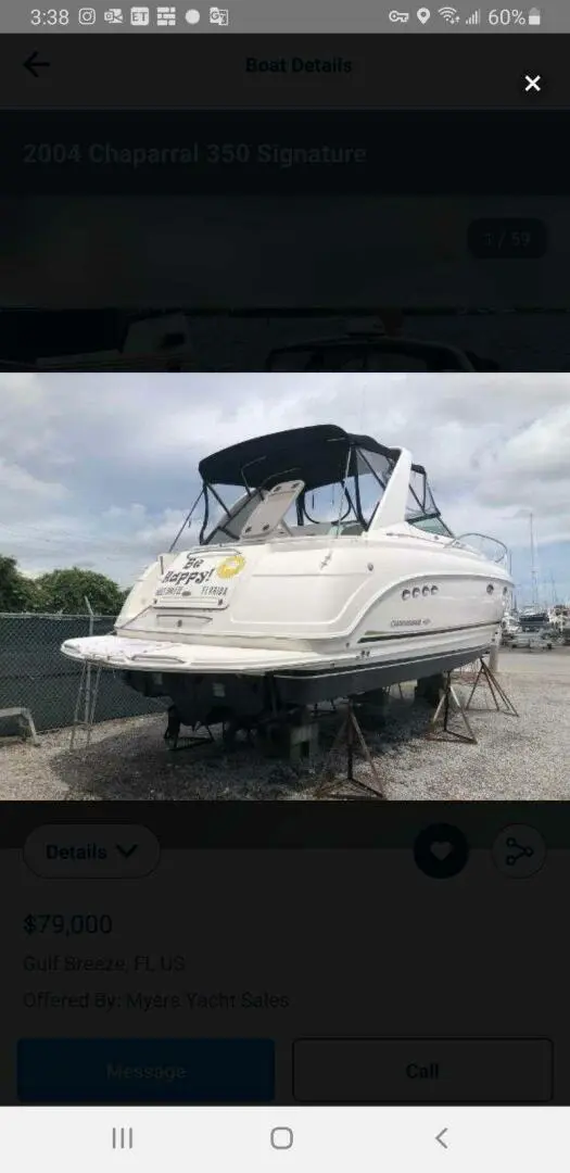 2004 Chaparral 350 signature