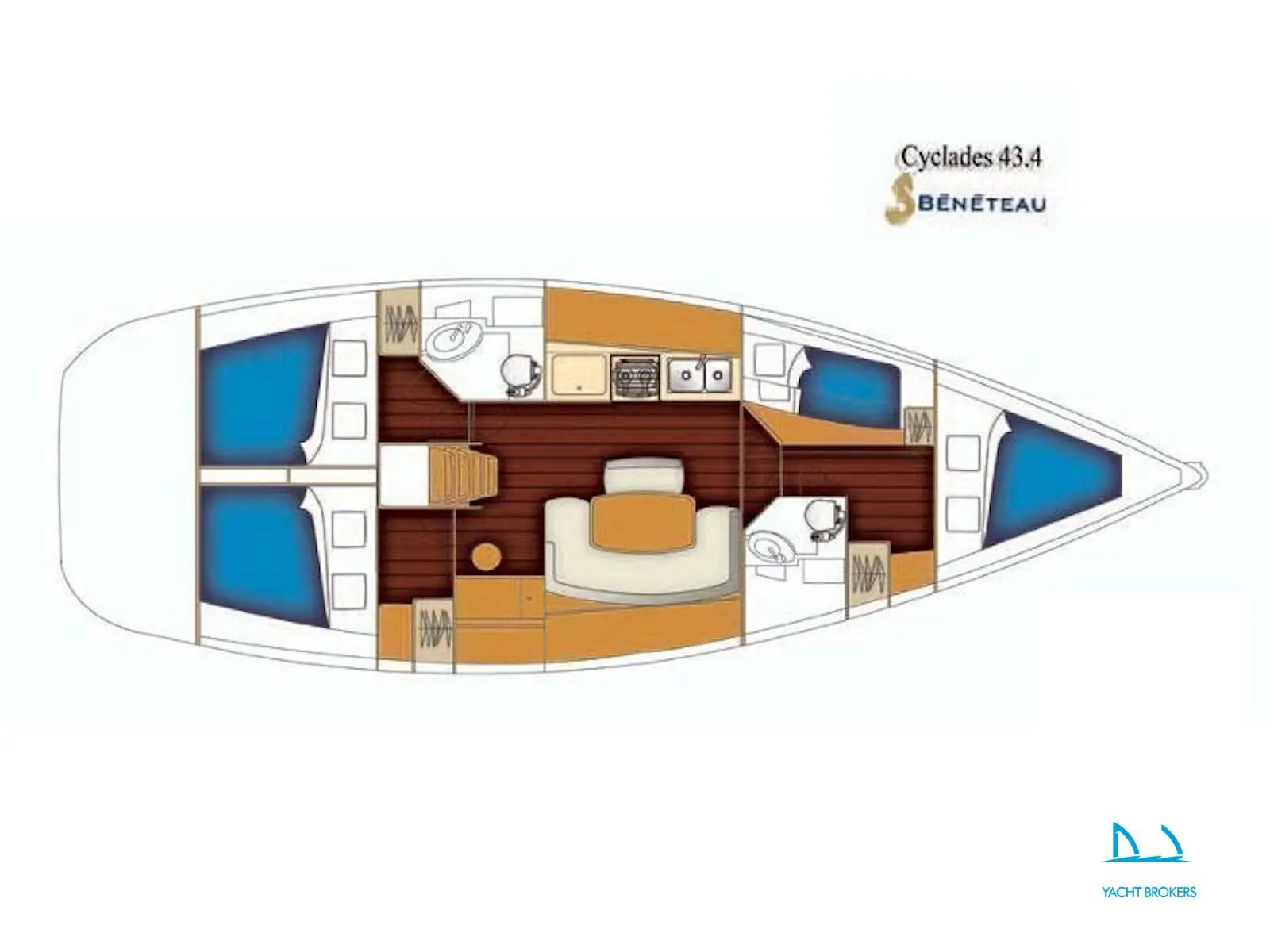 2008 Beneteau cyclades 43.4