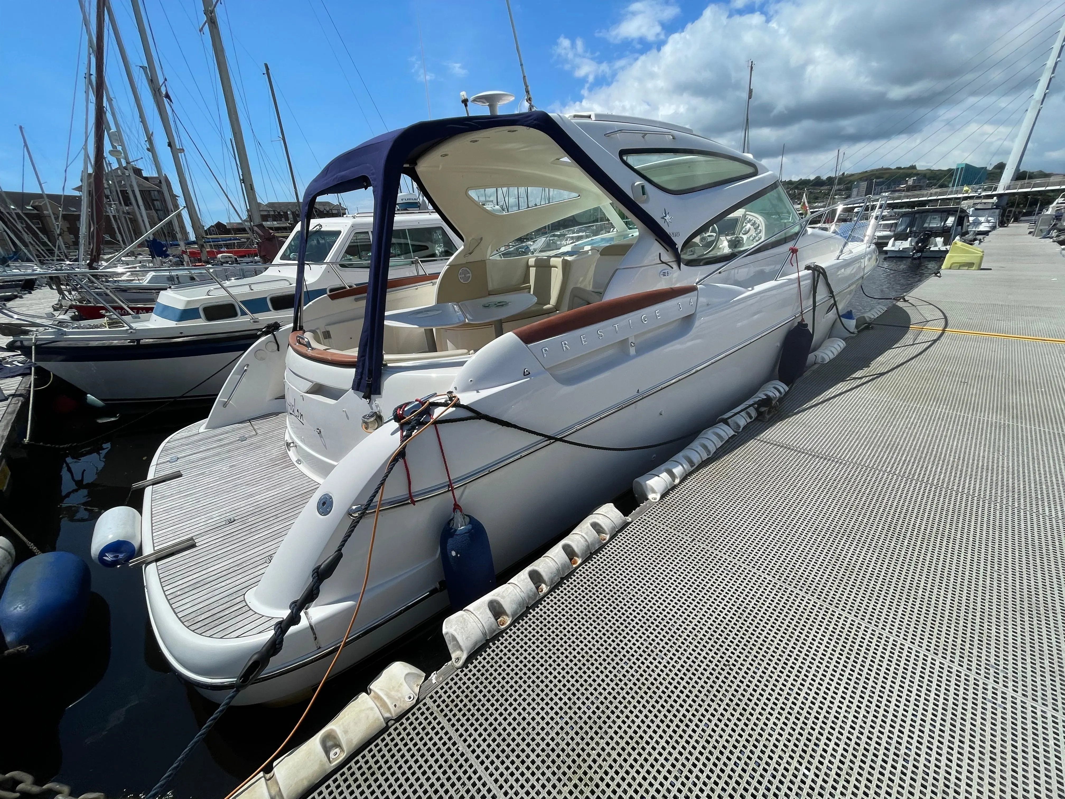 2008 Jeanneau prestige 34s