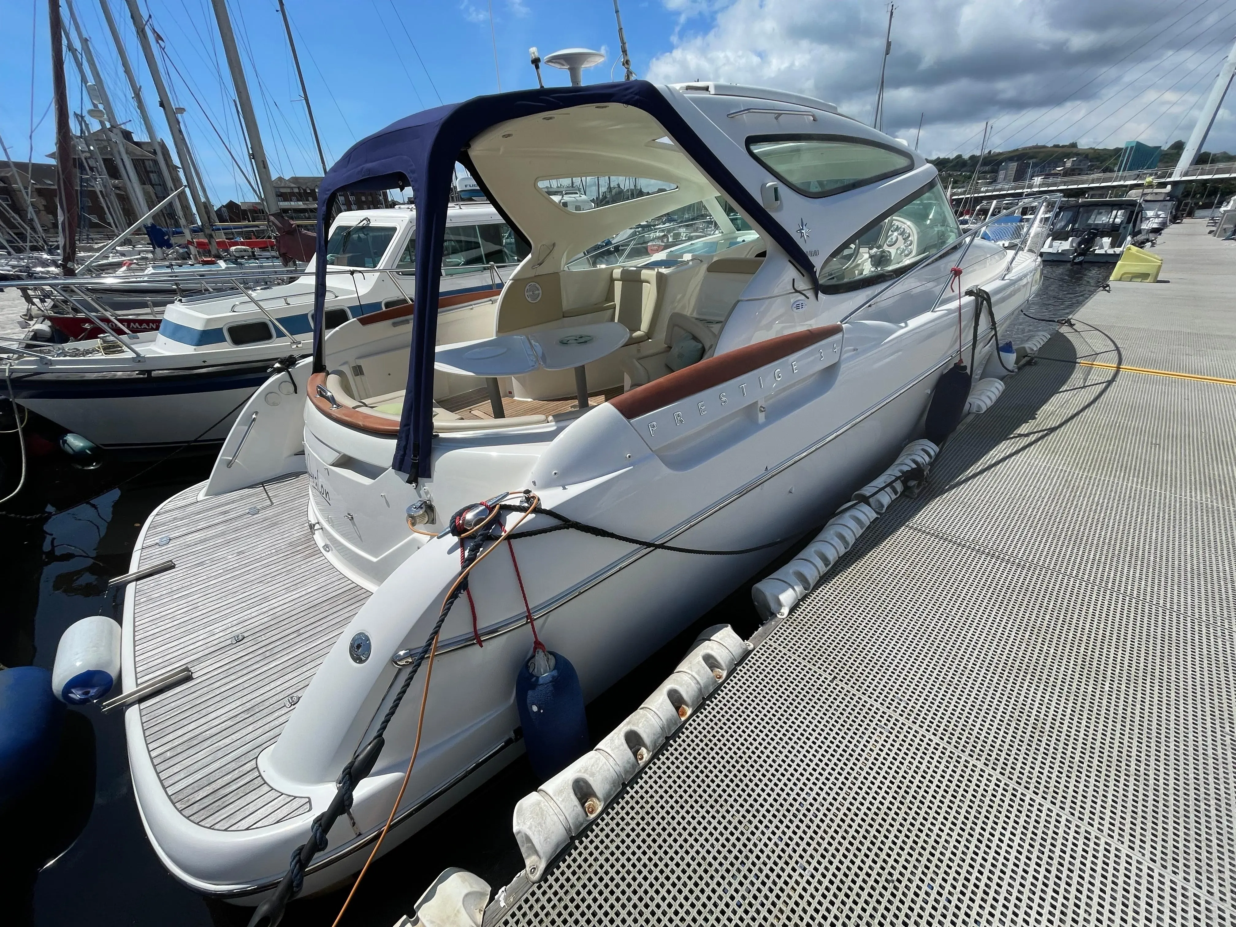 2008 Jeanneau prestige 34s