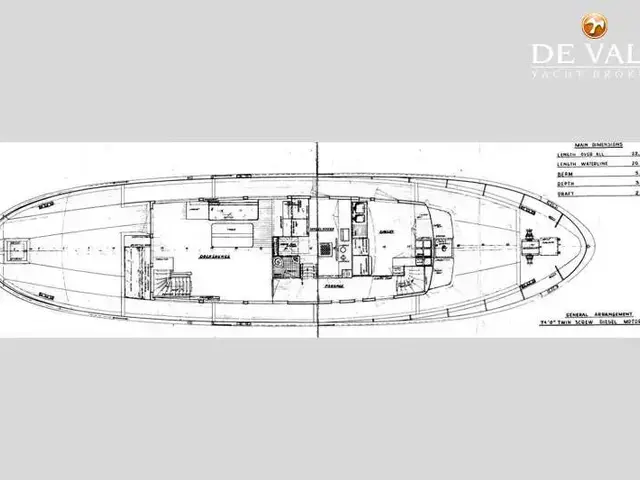 Dutch Barge Steel Motor Yacht