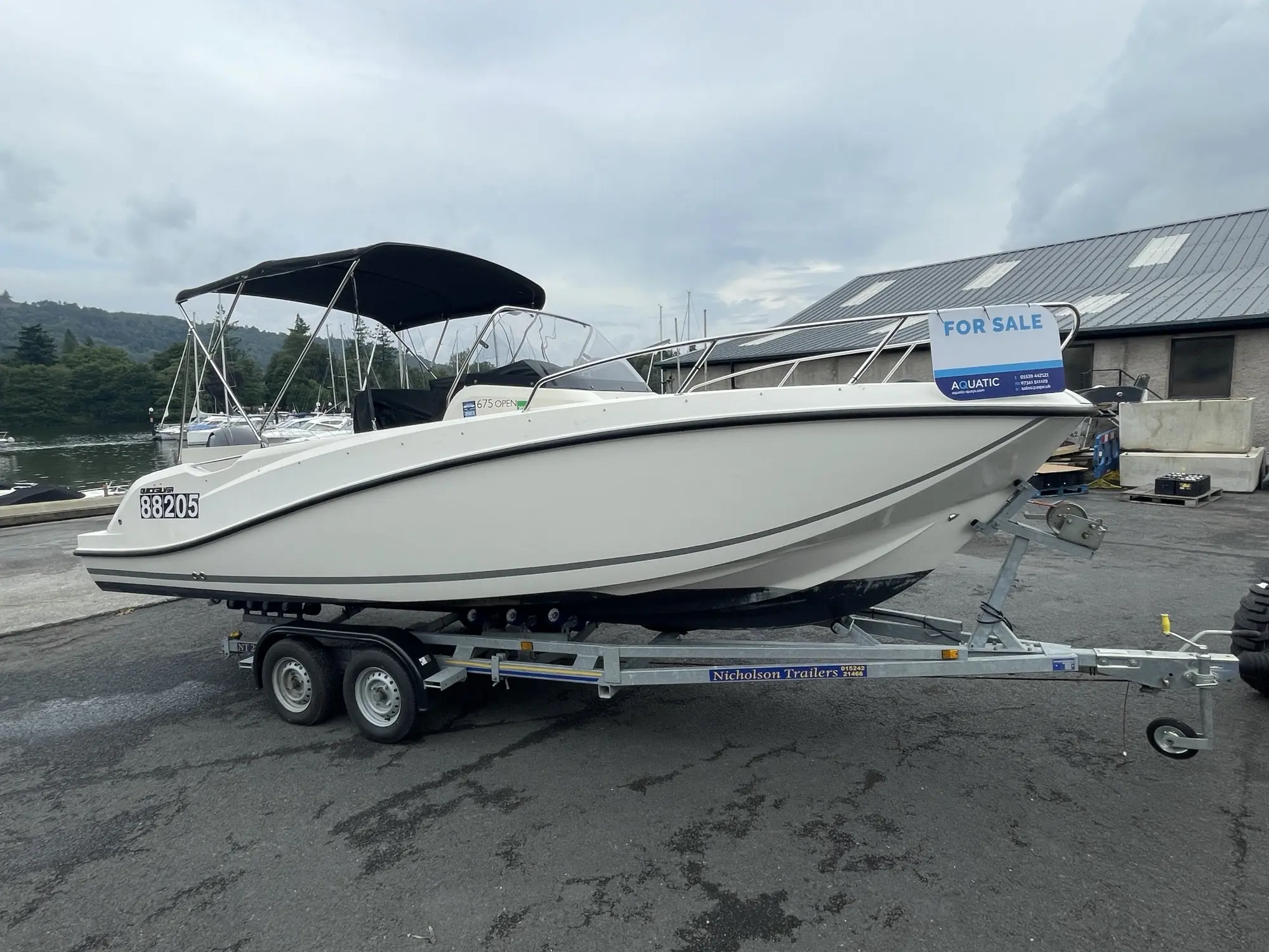 2017 Quicksilver 675 activ open