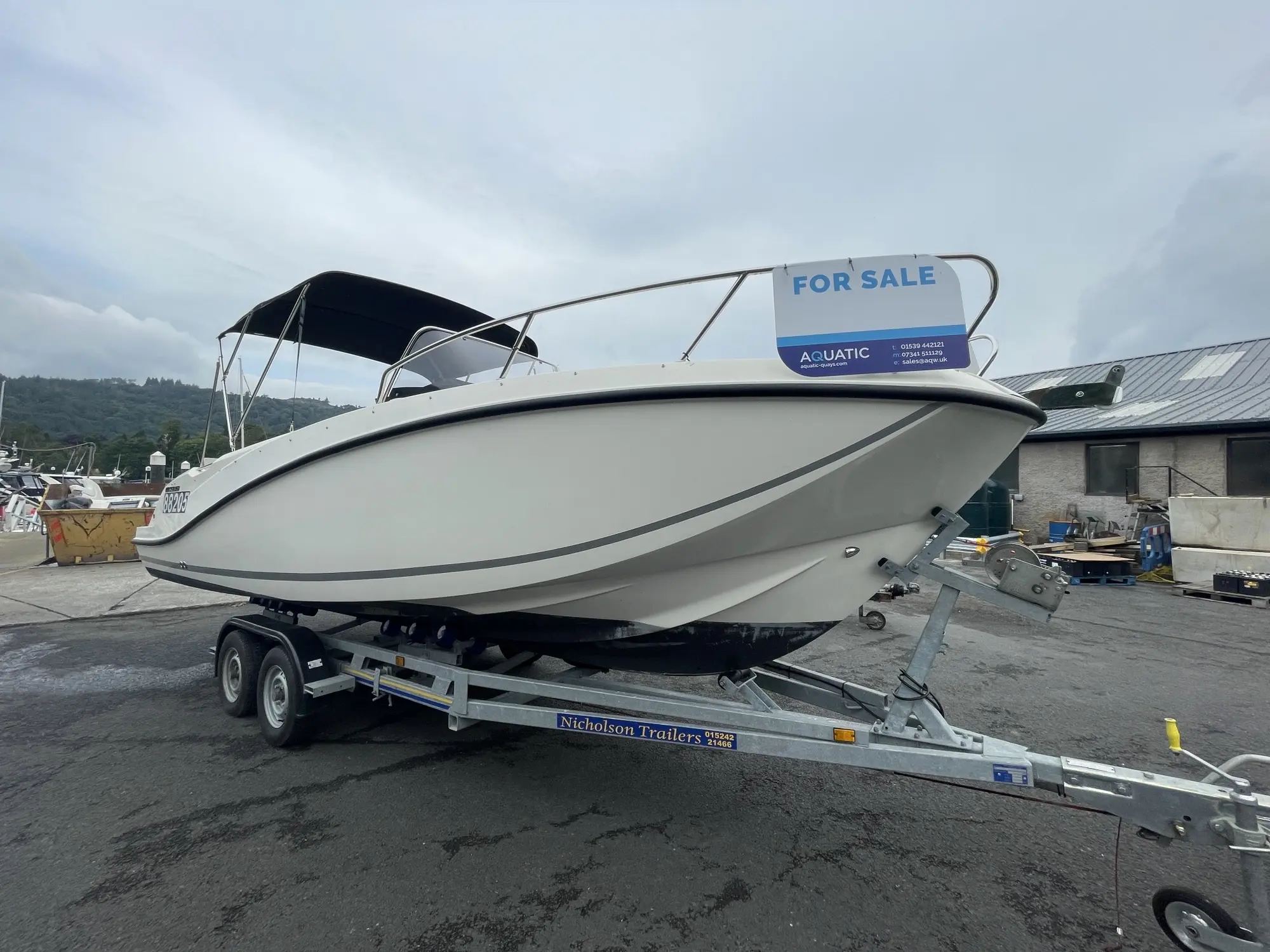 2017 Quicksilver 675 activ open