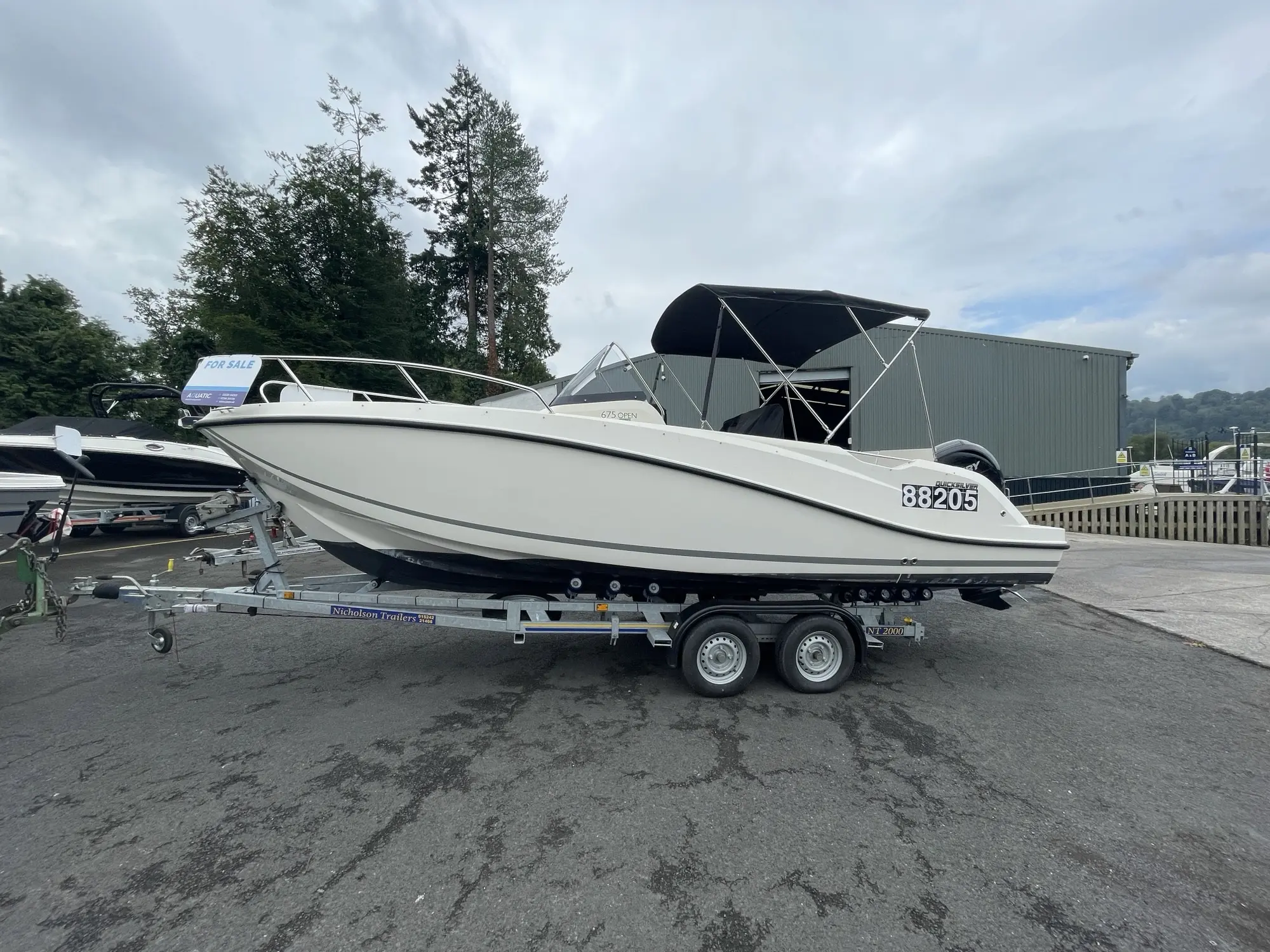 2017 Quicksilver 675 activ open