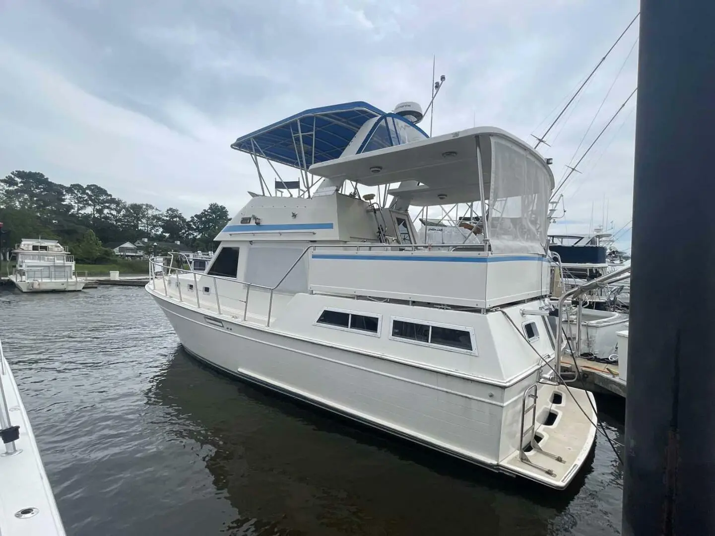 1987 Offshore palmer 38 sundeck