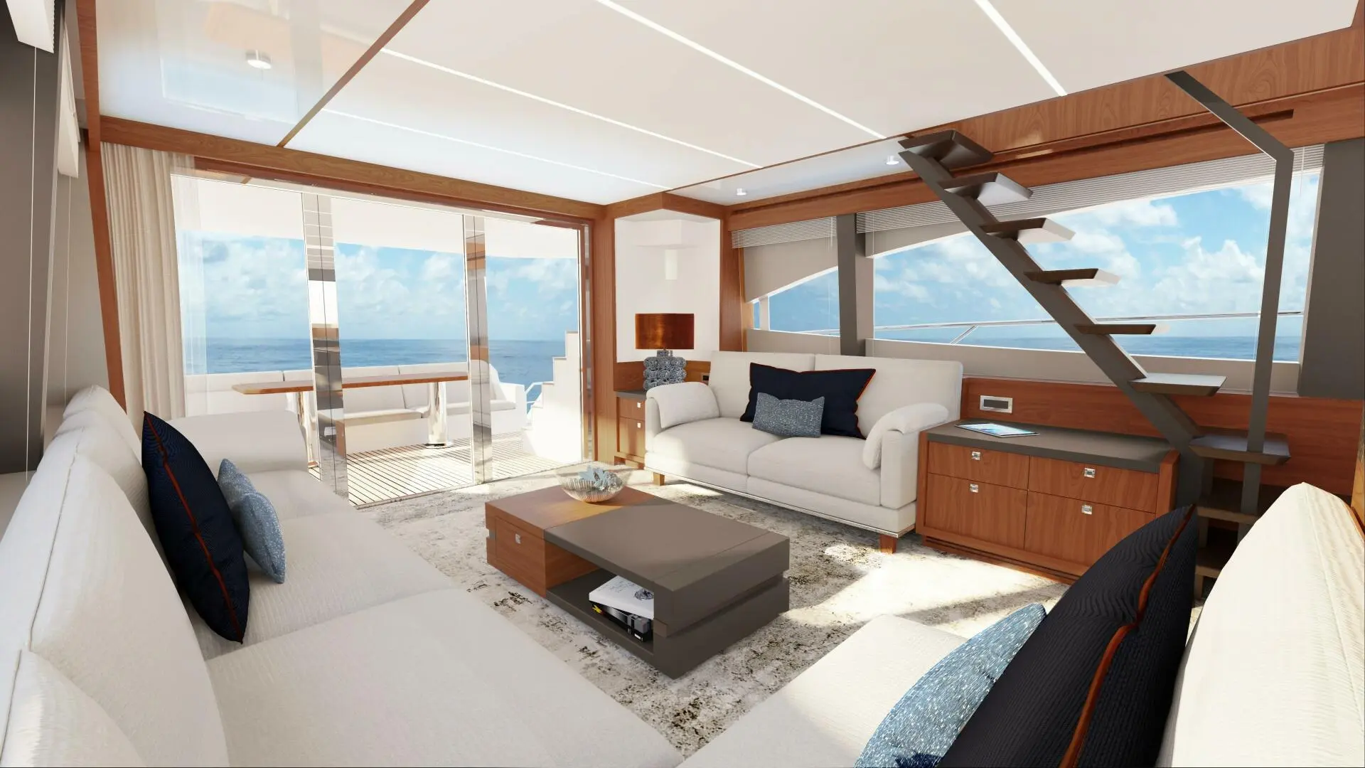 2025 Johnson flybridge motor yacht