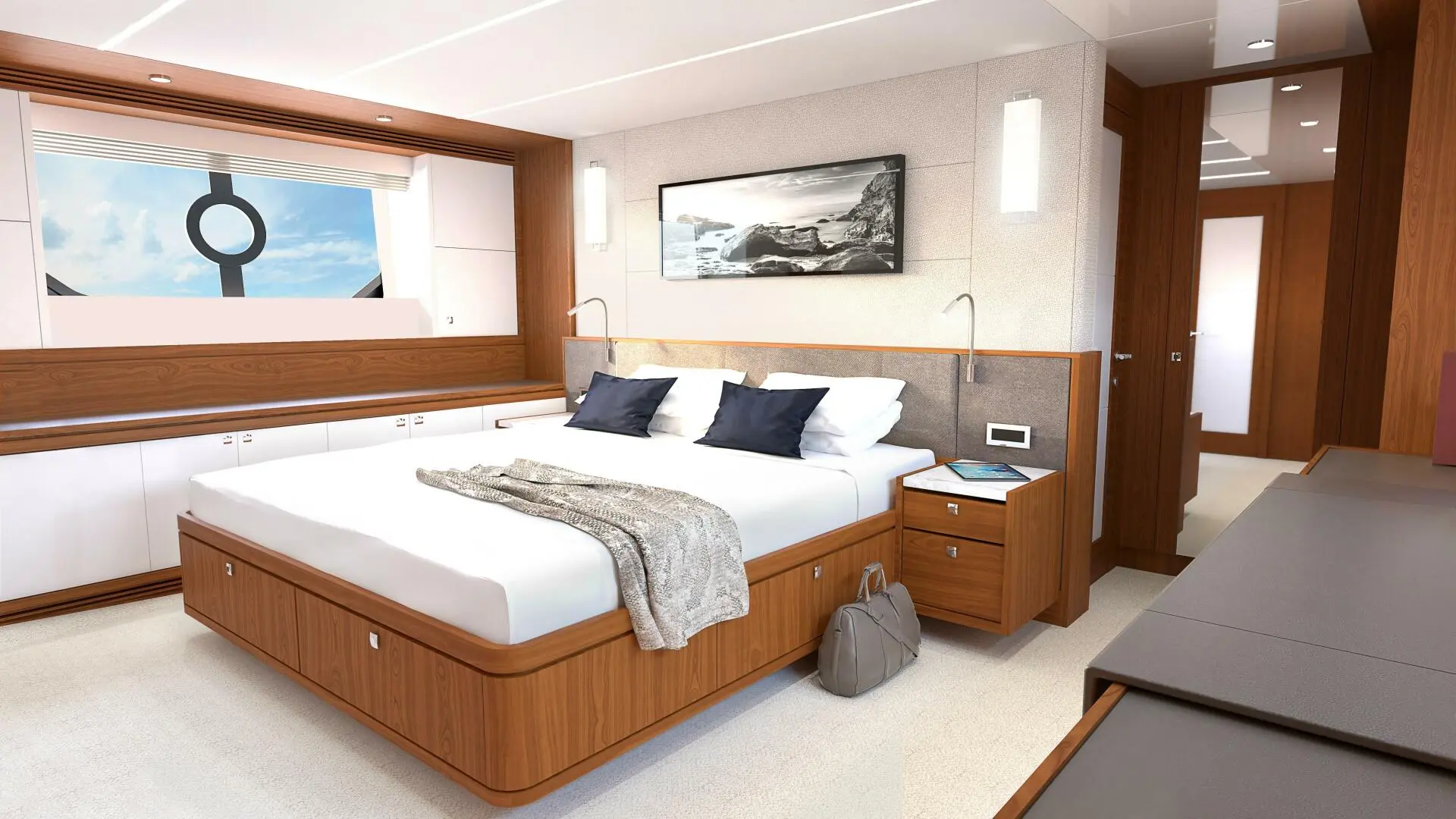 2025 Johnson flybridge motor yacht