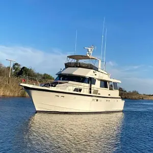 1987 Hatteras Cockpit Motor Yacht