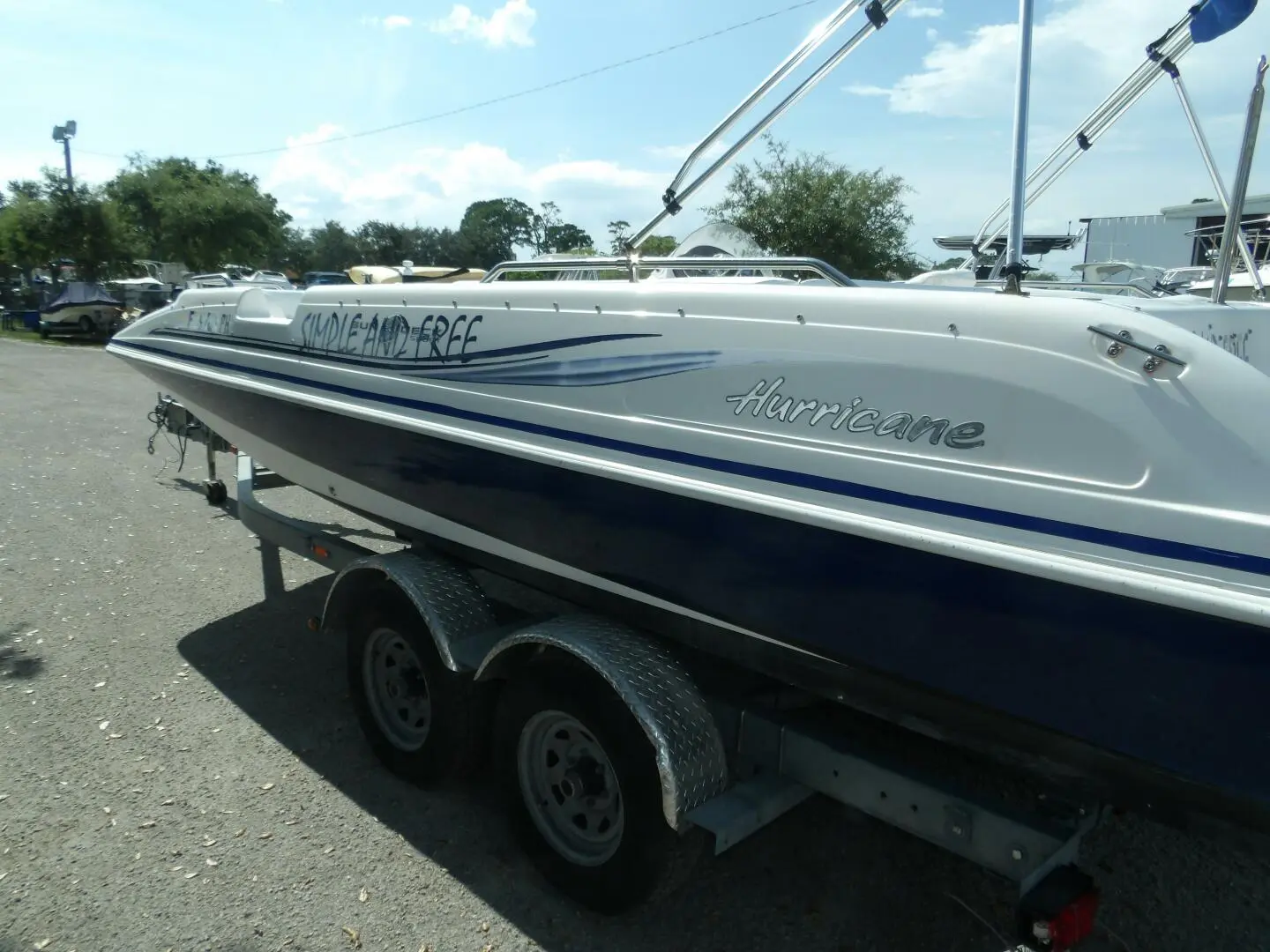 2012 Hurricane sundeck sport ob 201