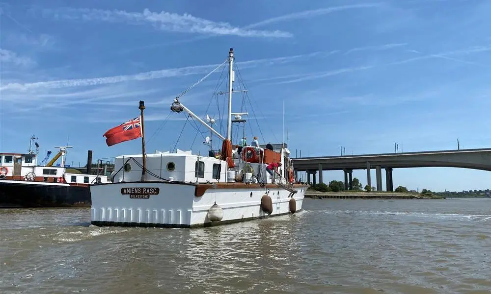 1944 Seagoing hs target towing launch