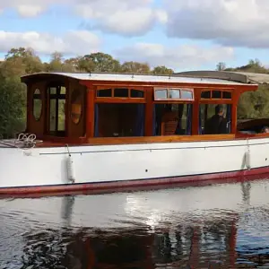 1913 Unknown Edwardian Gentleman's saloon launch