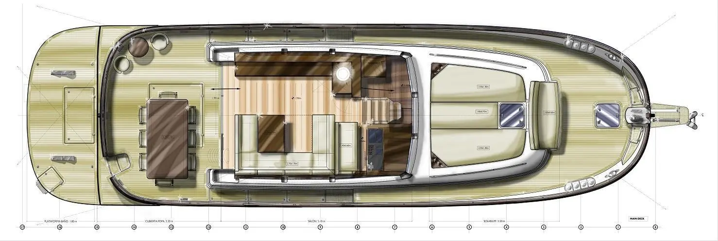 2024 Able menorquin 55 flybridge