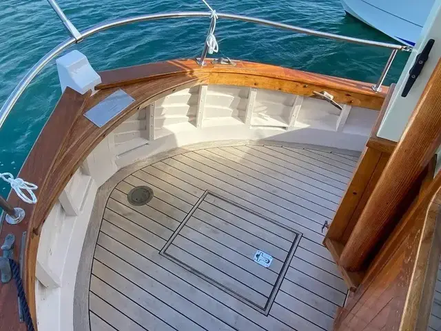 Custom Wooden Motor Yacht