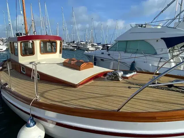 Custom Wooden Motor Yacht