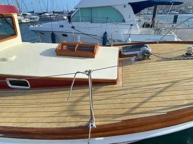 Custom Wooden Motor Yacht