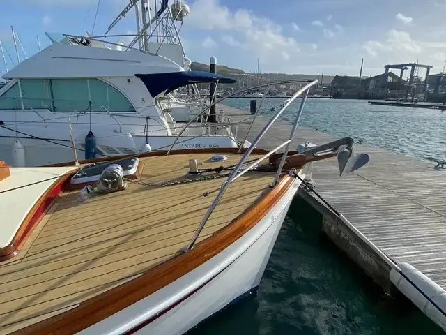 Custom Wooden Motor Yacht