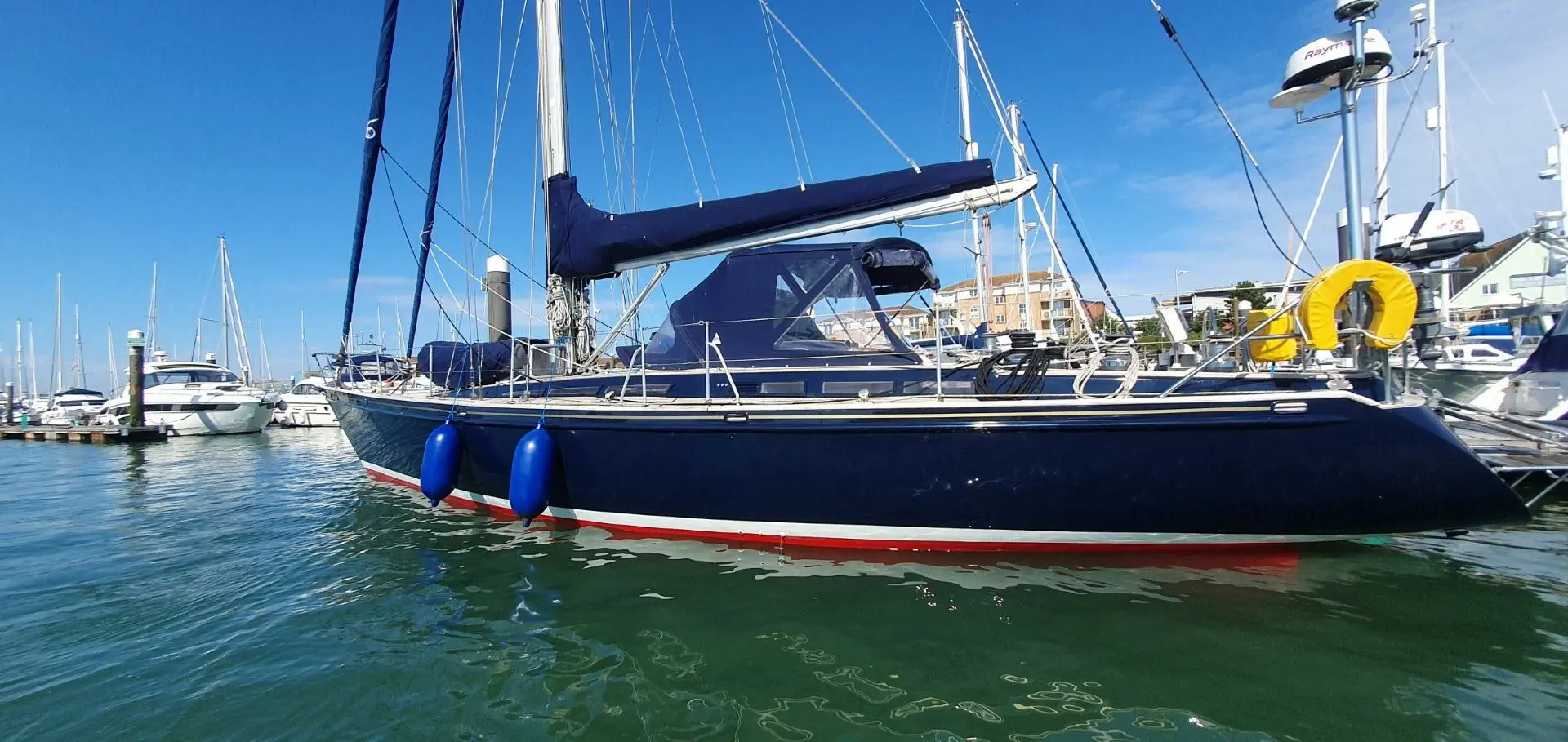 1997 Custom aluminium one design yacht