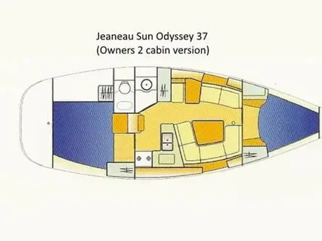 Jeanneau Sun Odyssey 37 (2 cabin)