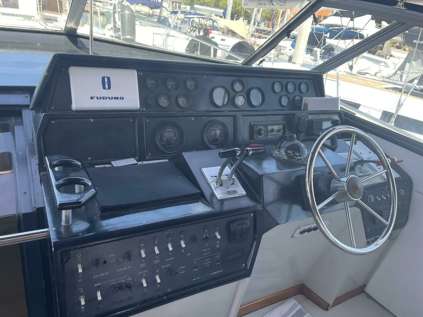 1985 Sea Ray 460 express cruiser