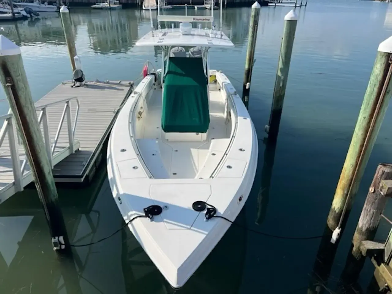 2008 Spectre 34 center console