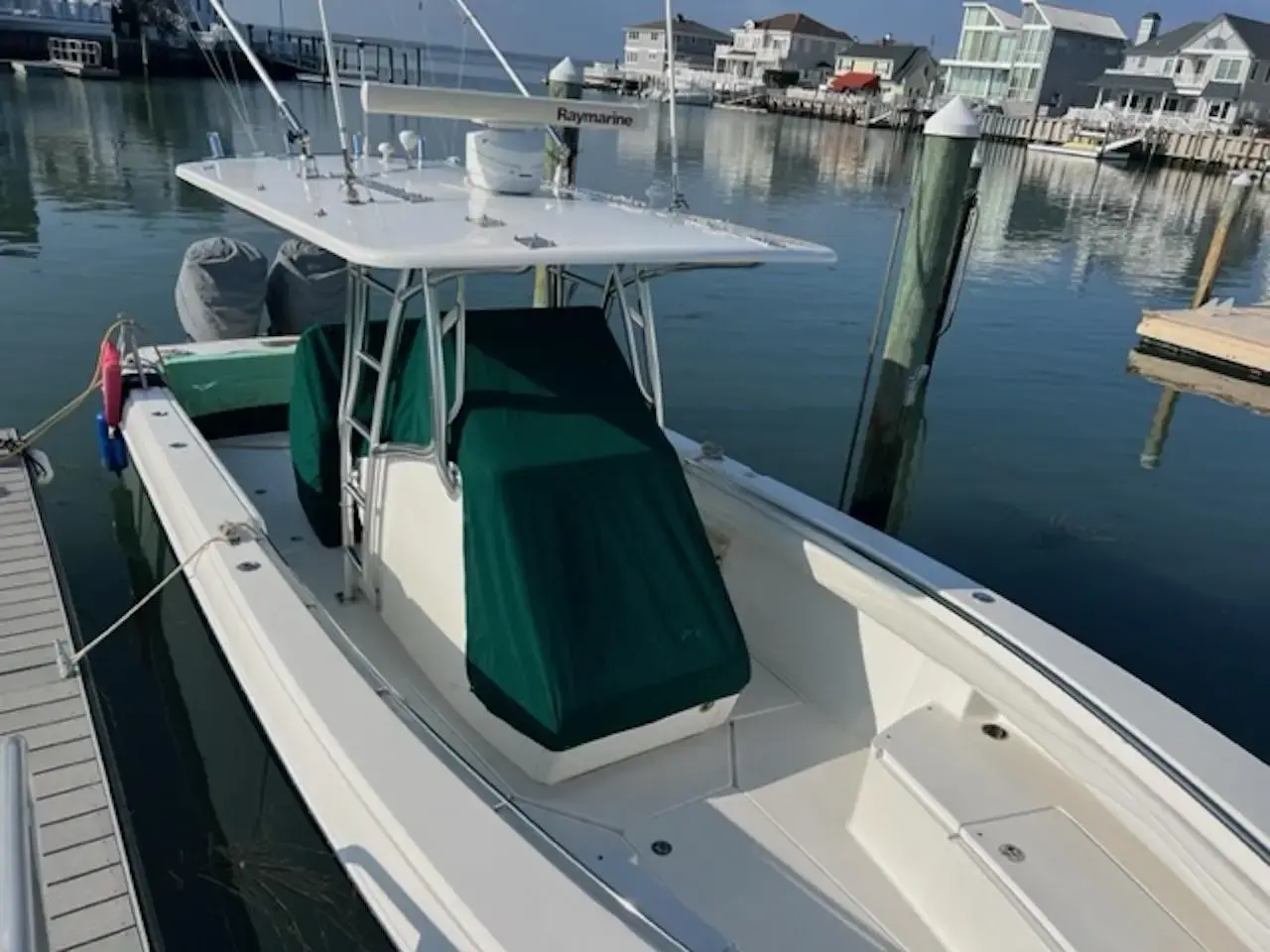 2008 Spectre 34 center console