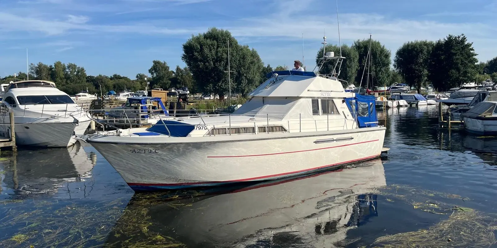 1980 Princess 37 flybridge