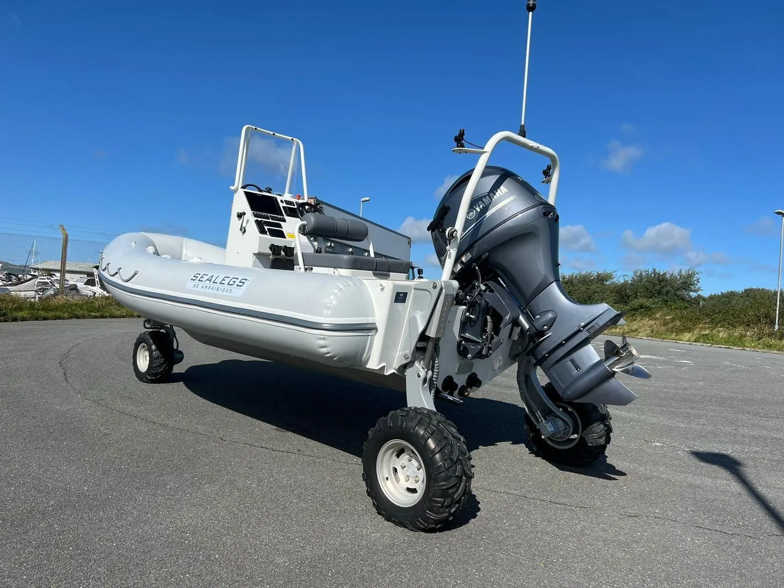 2019 Sealegs 6.1m rib