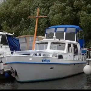 1974 De Ruiter 11.6m Dutch Steel Motor Cruiser