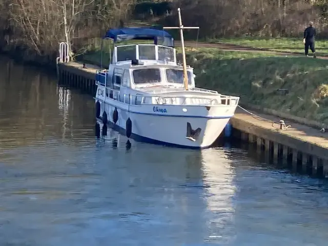 De Ruiter 11.6m Dutch Steel Motor Cruiser