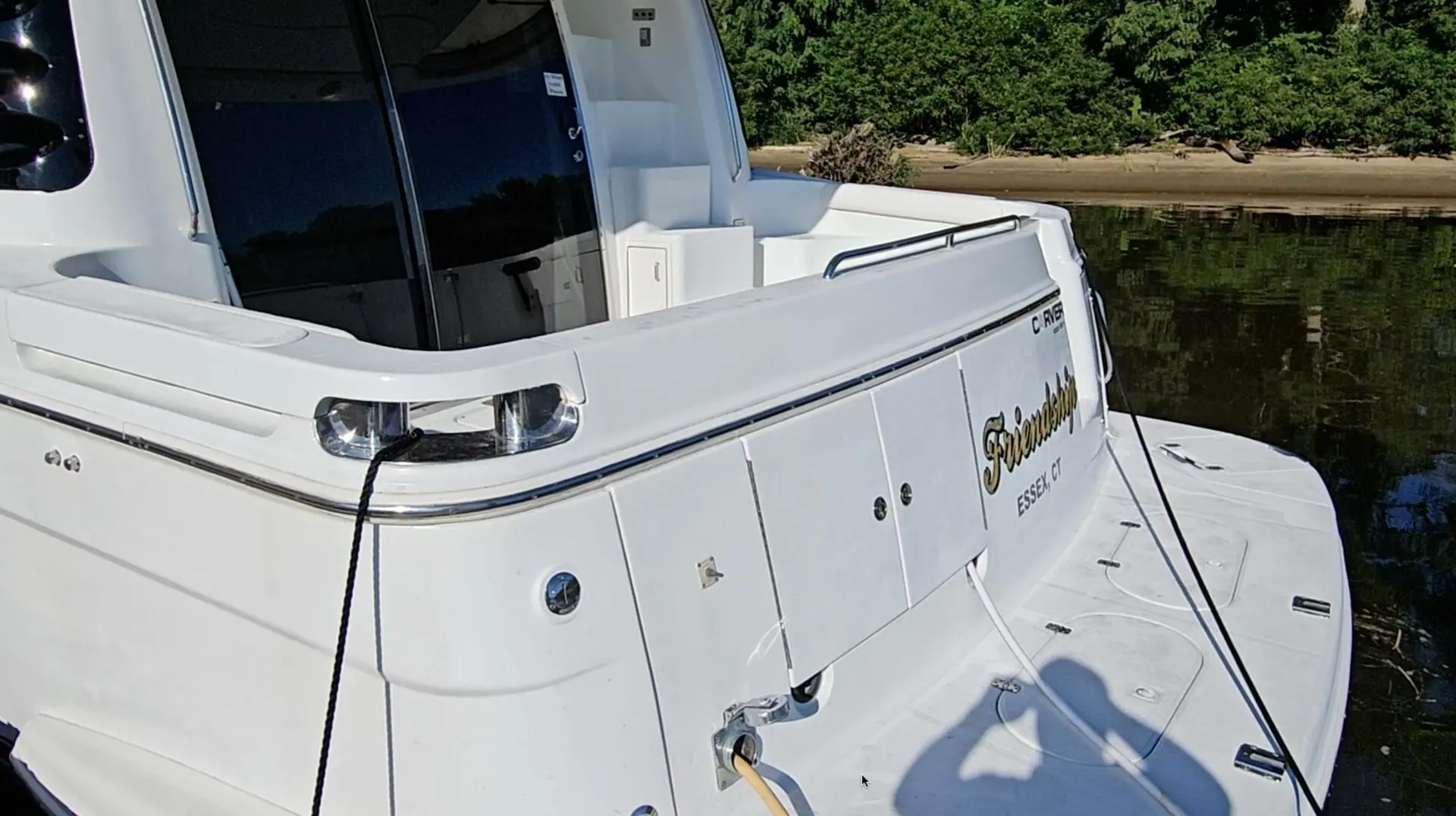 2000 Carver 450 voyager pilothouse