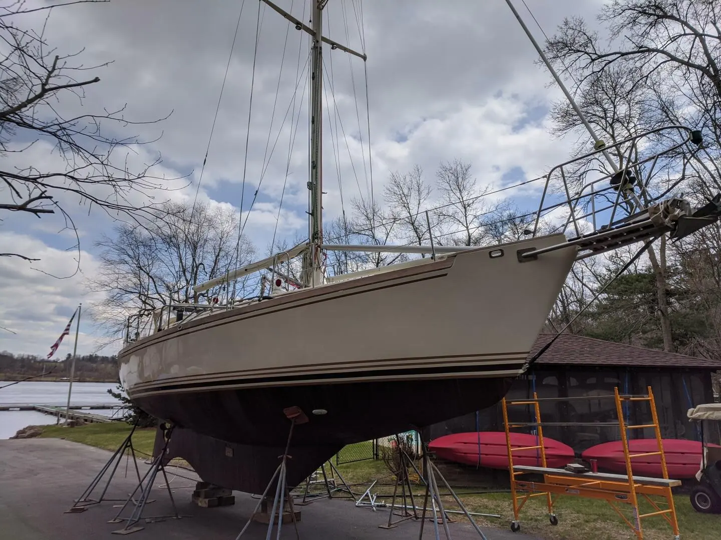 1988 Brewer steel hull kaiulani