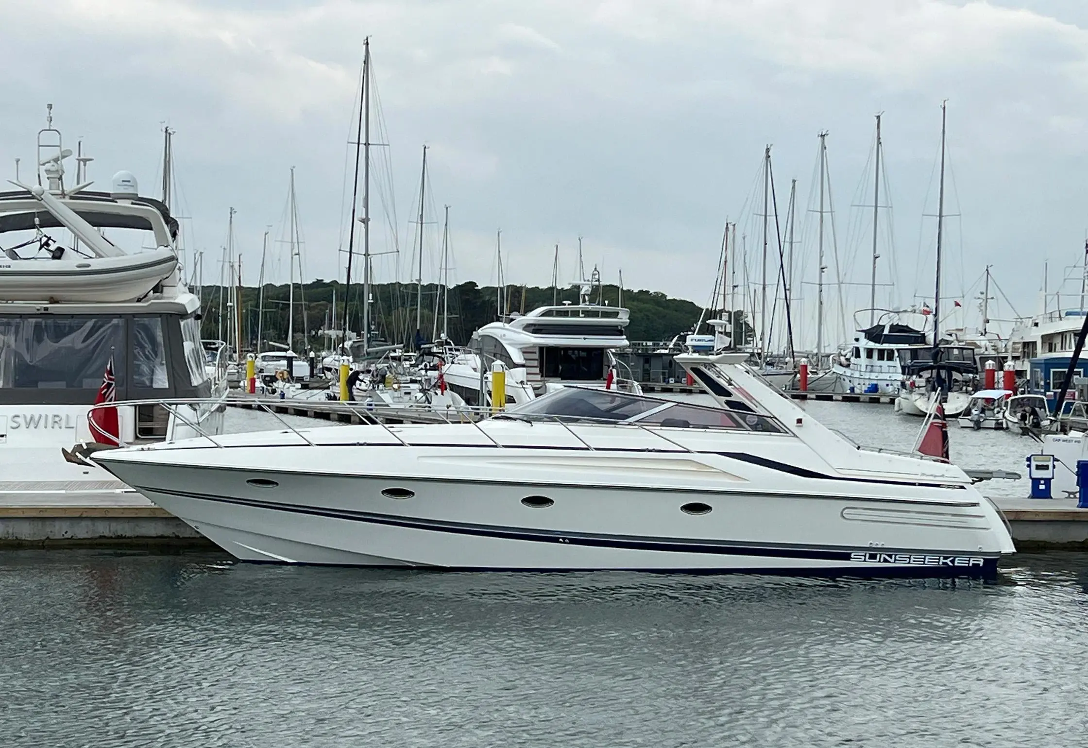 1993 Sunseeker mustique 42