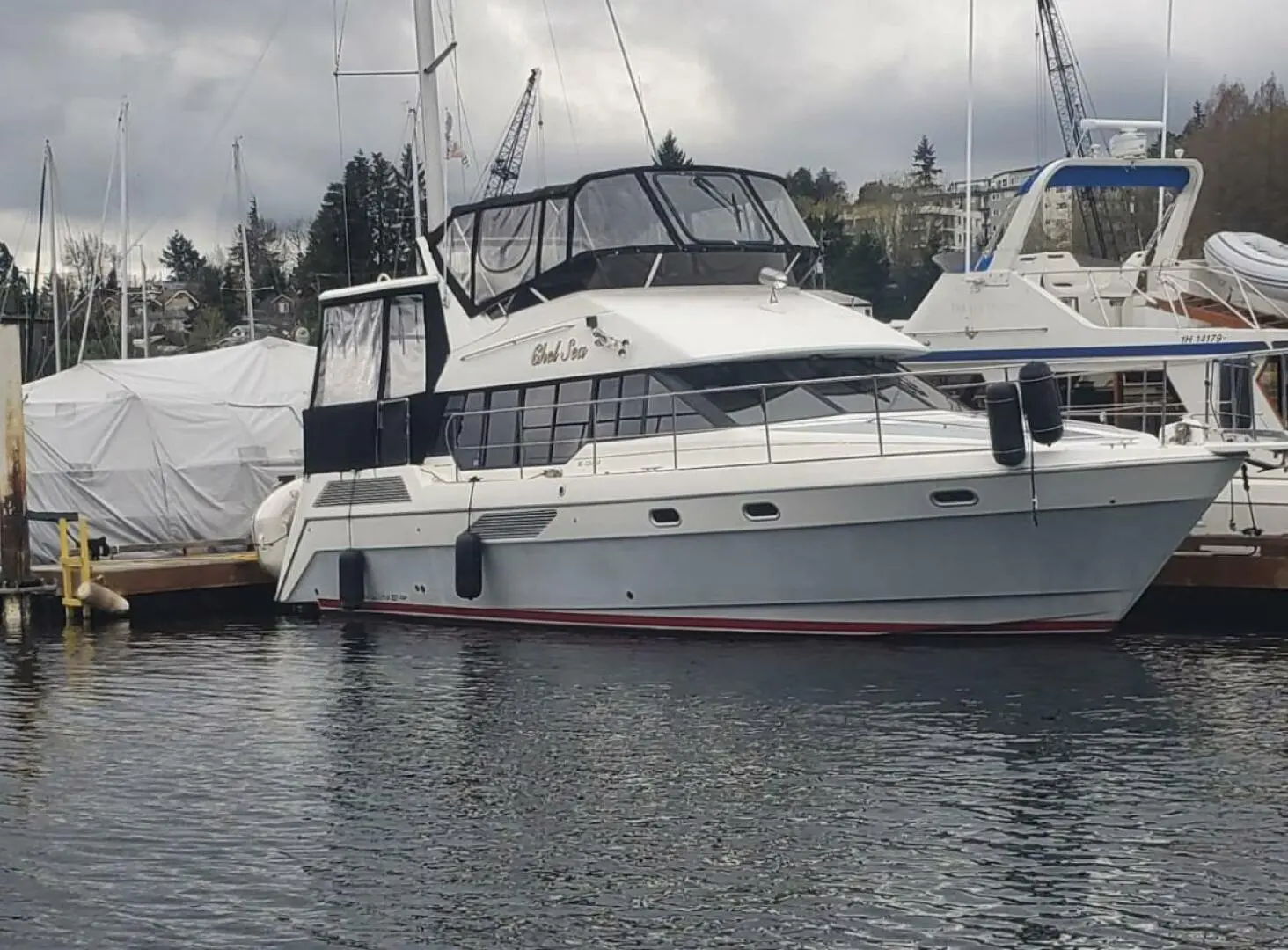 1990 Bayliner 4387 aft cabin