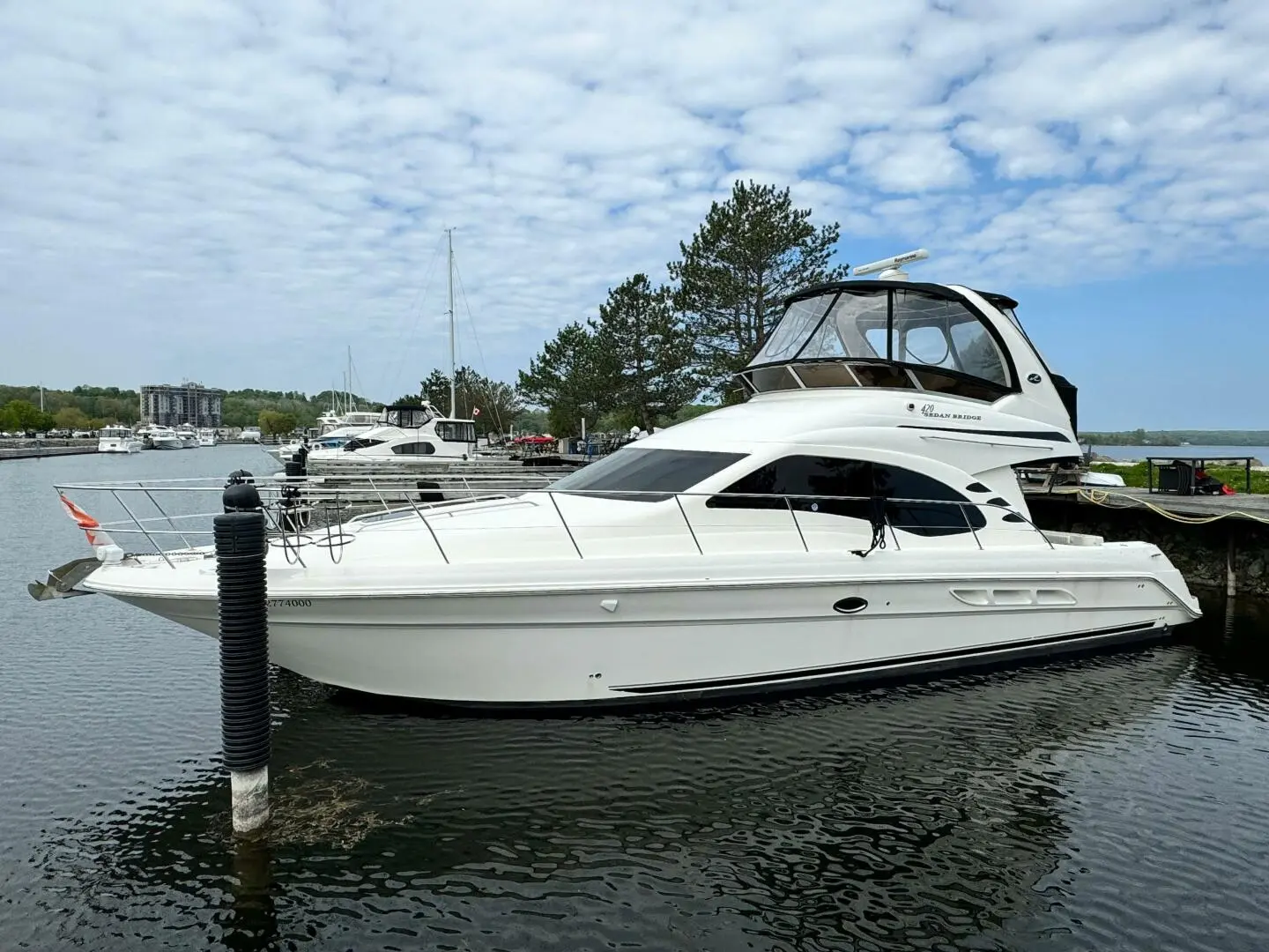 2005 Sea Ray 420 sedan bridge