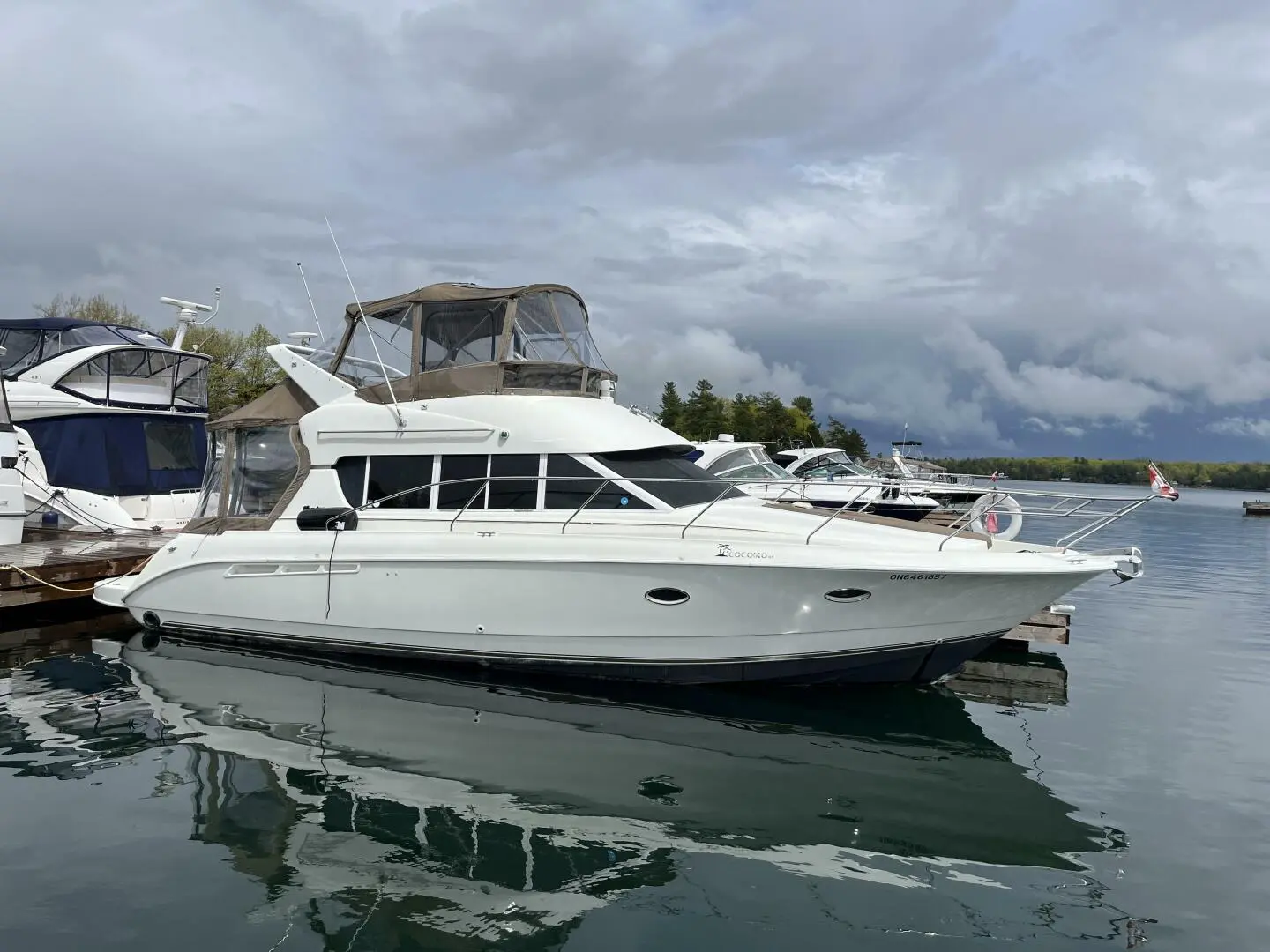 1995 Silverton 362 sedan cruiser