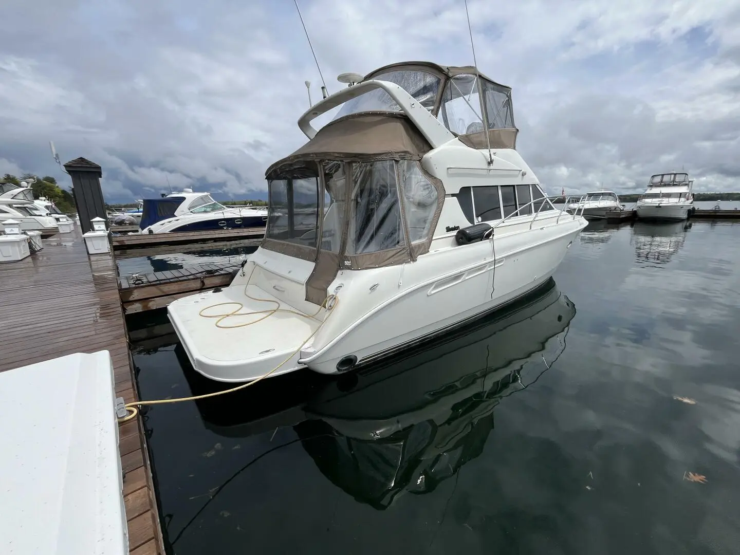 1995 Silverton 362 sedan cruiser