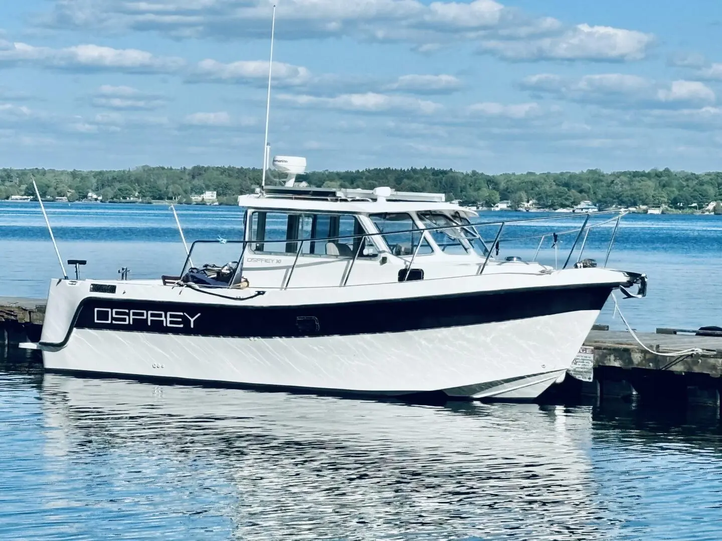 2004 Osprey 30 long cockpit