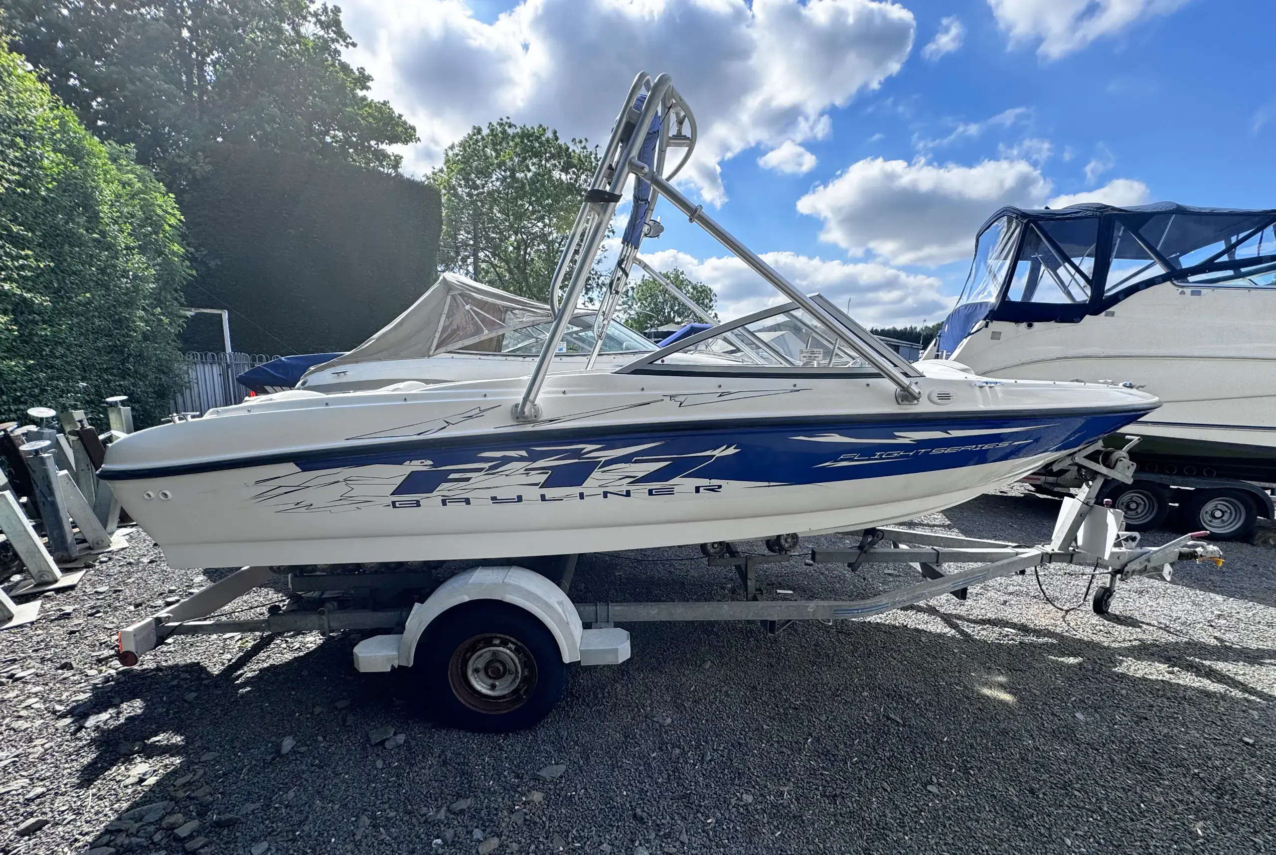 2007 Bayliner 175br flight