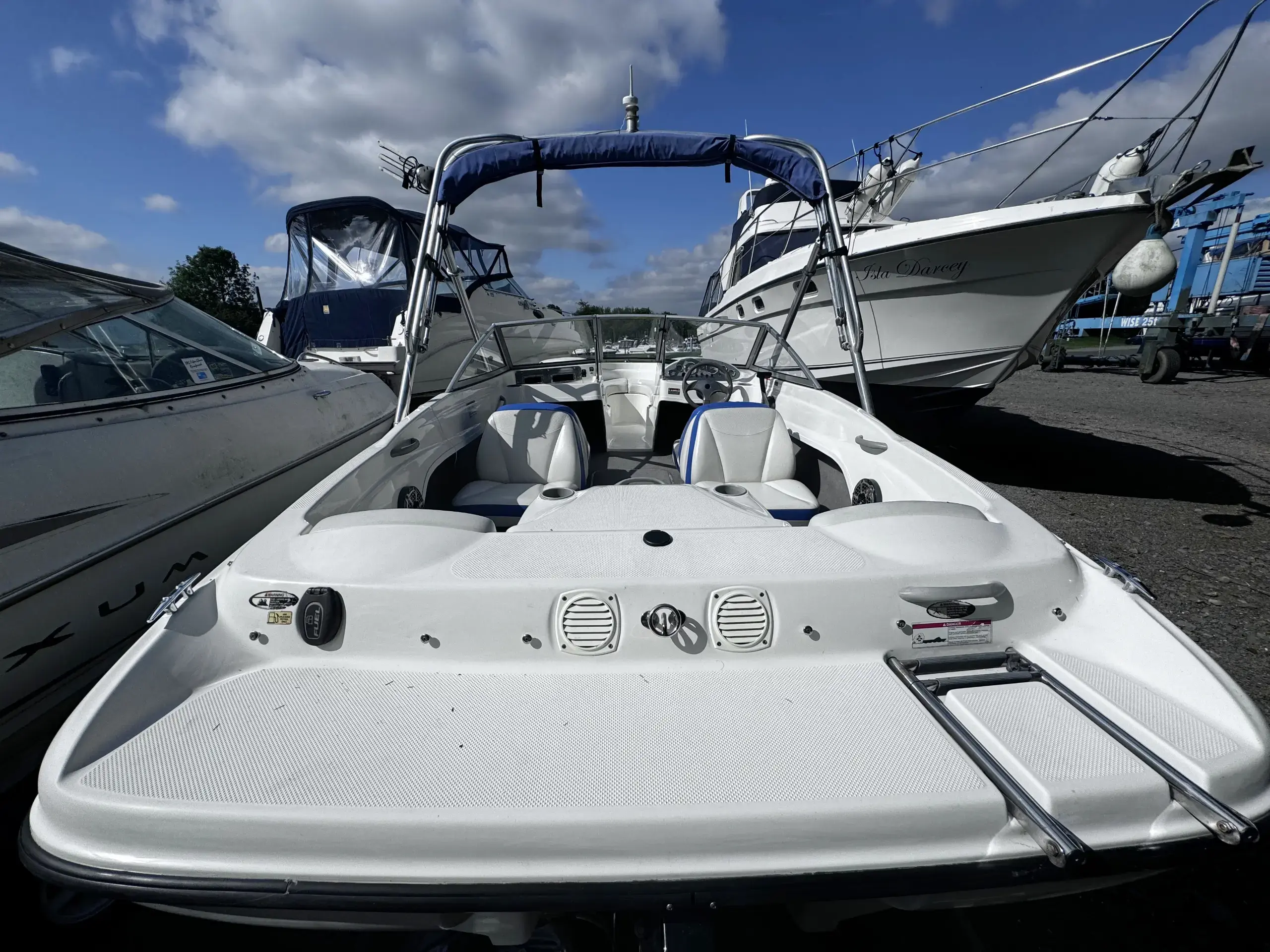 2007 Bayliner 175br flight