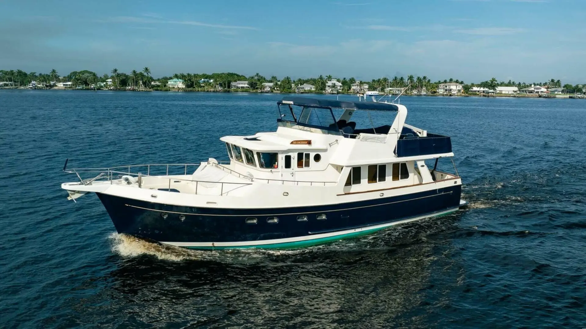 2001 Selene 53 pilothouse