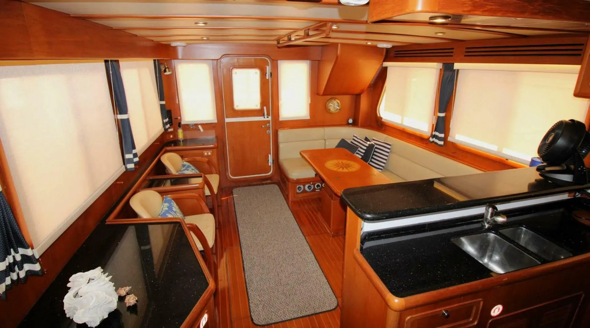 2001 Selene 53 pilothouse