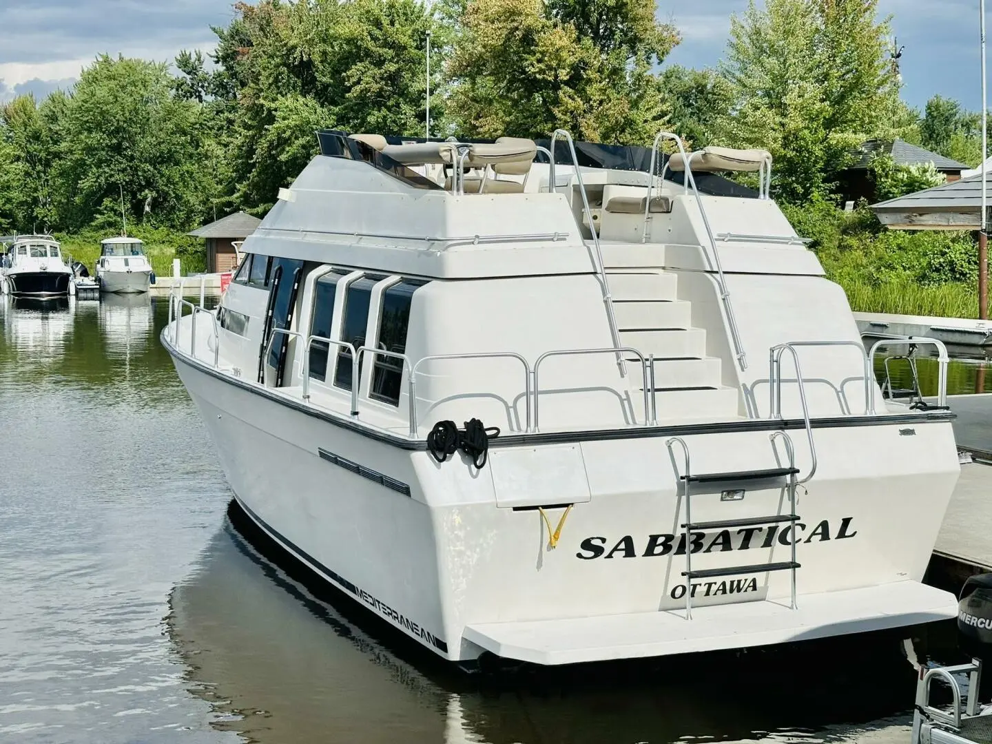 1989 Mainship 41 mediterranean