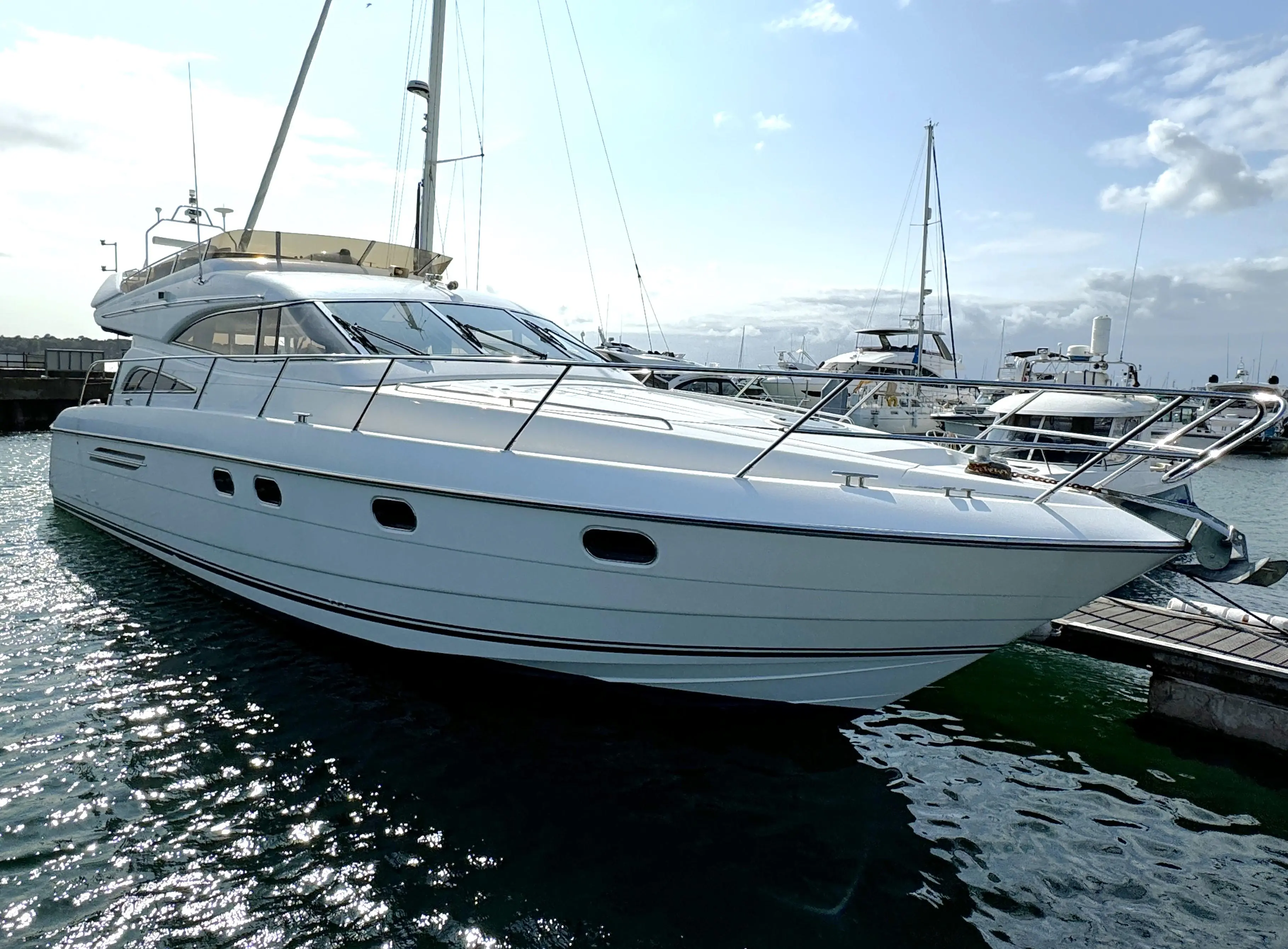 2001 Princess flybridge 56 motor yacht