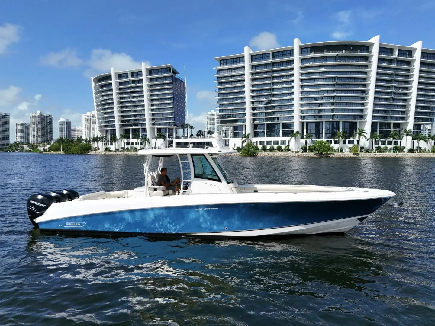 2017 Boston Whaler 350 outrage